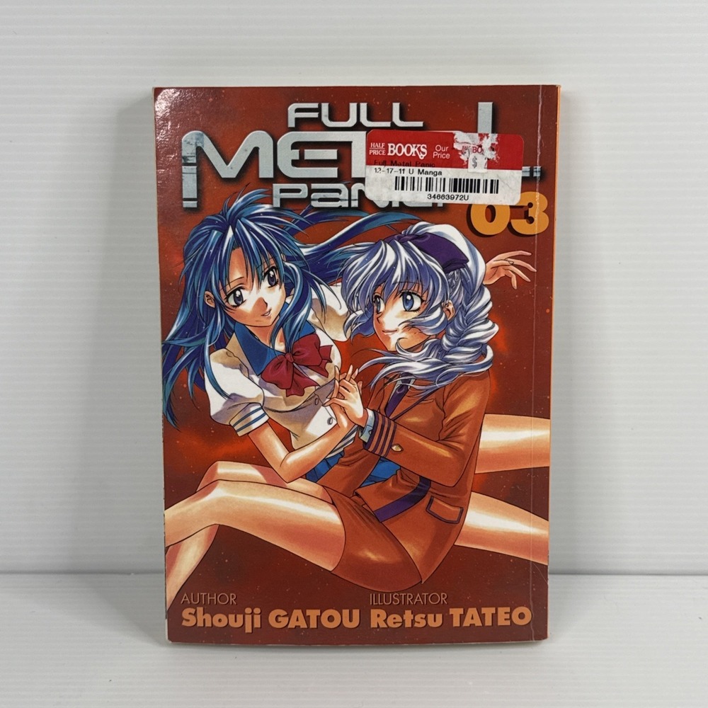 Manga: Full Metal Panic! Volume 3 By Shouji Gatou And Retsu Tateo ADV Comic Book